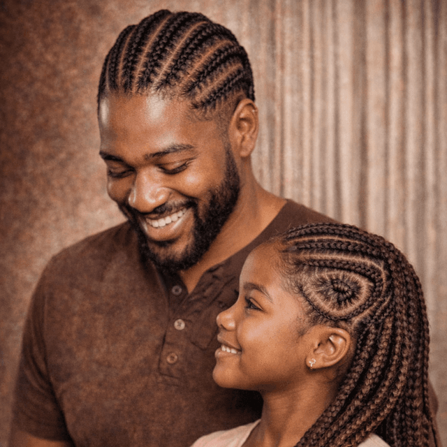 Dad and me at Toni Burks in Topeka, KS