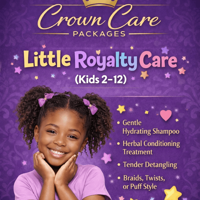Little Royal’s crown Care at Perpetual Growth Braiding Salon By Neataylalycana in Topeka, KS